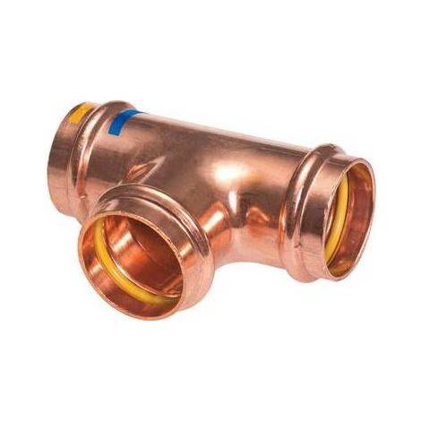 5 x Raccordi a pressare in rame e bronzo per acqua e gas, serie B ONE.(DianFlex) Misura: Diam. 28