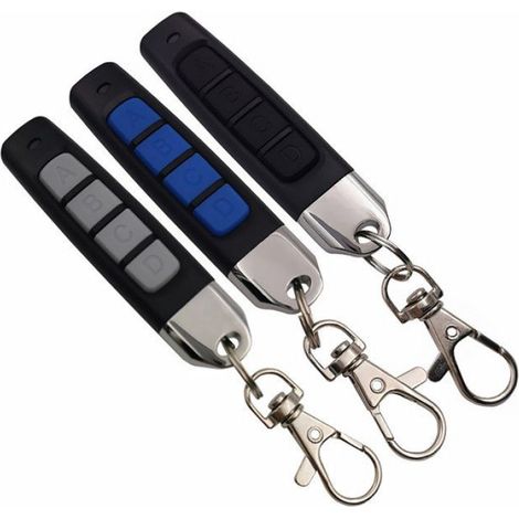 Duplicateur De Telecommande - 433 Mhz - Pour Portail Garage Voiture - 4 Canaux - 3 Unites (1/5)
