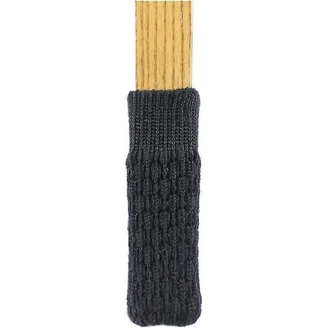 Lot de 4 protège-pieds de chaise en maille antidérapante, chaussettes de protection pour pieds de meubles, patins de sol amovibles et insonorisants