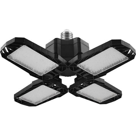 Lampe LED pliable à 4 panneaux pour Garage, 60W, 6500K, blanc froid, lampe pliable pour salon (1/5)