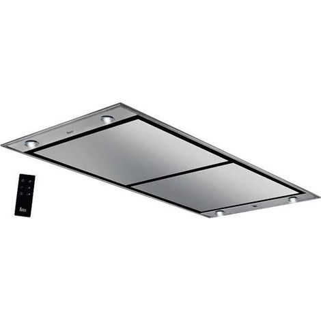 Teka DHT 1285 INOX De techo Negro, Acero inoxidable 807 m³/h