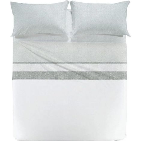 Parure de lit avec Housse de Couette 100% Coton 2 Taies d’Oreiller 50x80 cm, Linge de Lit Confortable et Elégant Housses de Couettes Pour 1 Personne ou 2 Personnes
