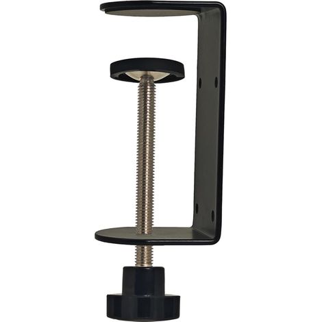 Serre-joint en C 7,6 cm, 4 trous arrière, 1 lot de pinces de bureau réglables 0,9-8,6 cm, pince polyvalente frein, assemblage, fixation (1/5)