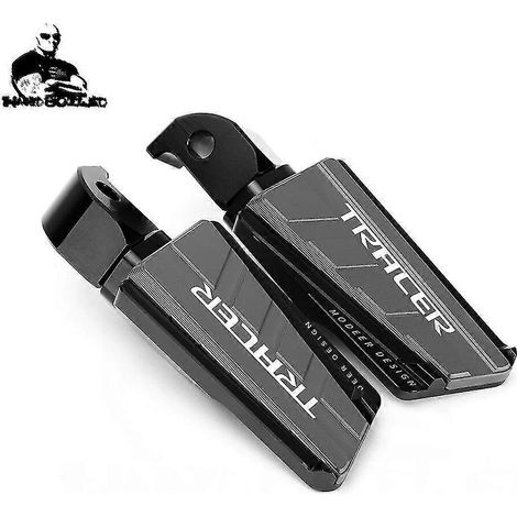 Für Yamaha Niken TDM900, TDM 900 A, XSR 700, 900, XSR700, XSR900, SCR 950, Tracer 700/GT, 900/GT: Fußrasten-Set (Tracer Grau) (1/5)