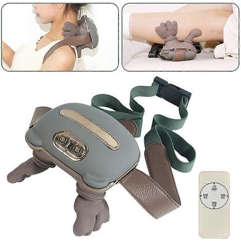 Appareil de massage cervical pour les muscles trapèzes - Masseur électrique à pression des doigts pour la nuque et les épaules, pour une expérience spa et une relaxation à domicile (1/5)