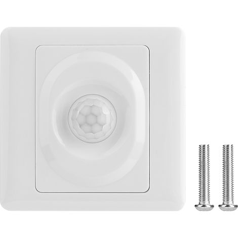Capteur De Mouvement Infrarouge - Interrupteur Automatique 220V 100W - Détection Corps Humain Pour Éclairage Intérieur Et Extérieur - 1 Pièce (1/5)