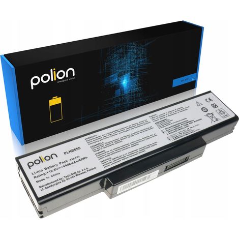 Batteria per laptop ASUS A32-K72 A73 N71 N73 K72 K72J K73S N73SV X72 da 4400 mAh