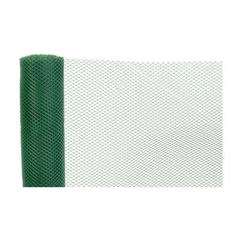 Geflecht ECONOMY 3, 1000/10x10 mm, sechseckiges Muster, 300g/m2, grün, Vollkunststoff, Packung 10 m