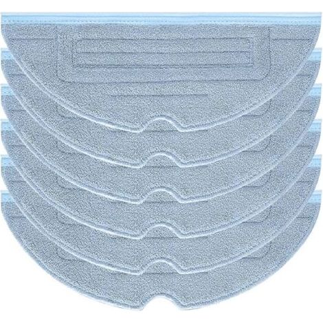 6 lingettes de nettoyage pour Roborock S7 Pro Ultra, S7 MaxV Ultra, S7 Plus, S7 Max – pièces détachées et accessoires pour aspirateurs robots Roborock S7, T7s et T7s Plus (1/5)