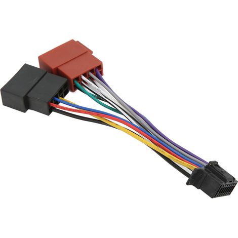 Adaptateur Câblage ISO Stéréo pour Autoradio Sony JVC - Connecteur de Remplacement (1/5)