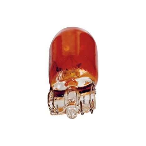 2 Ampoules T10 - 12V - 3W - Wedgebase - W2.1w9.5D - Orange (1/2)