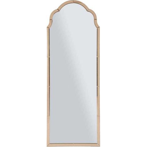 Miroir mural tangier rose cm 55x2x150 (dimensions intérieures du miroir cm 49x144) (1/4)