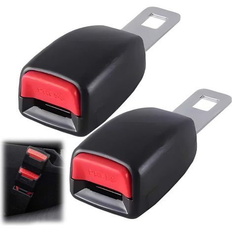 2-teiliges Autozubehör-Set, Schwarz, 10 cm / 3,93 Zoll, passend für die meisten Autos