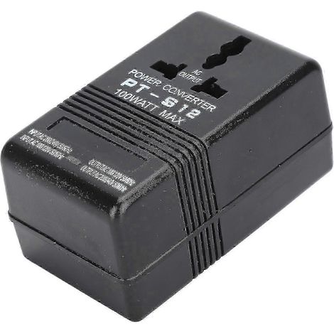 Adaptateur de puissance UE 100 W élévateur de tension - 100-120 V vers 220-240 V (1/5)