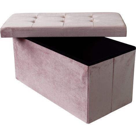 IRO - pouf rettangolare in velluto (1/4)