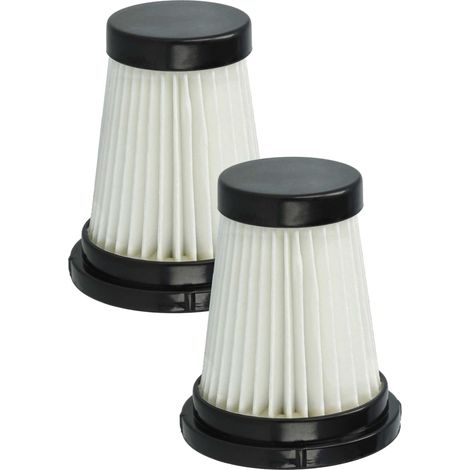 vhbw 2x Filtro reemplaza Genius A28117 para aspiradora - Filtro de suciedad, unidad de filtrado