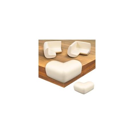 Lot de 8Protection Coin de Table,Mousse Souple Protection Angle Sécurité Bébé Angle Droit Anti-Chocs Protege de Coins avec Résistant Adhésifs pour Tables et Tout Meubles Pointus(Pas d' (1/5)