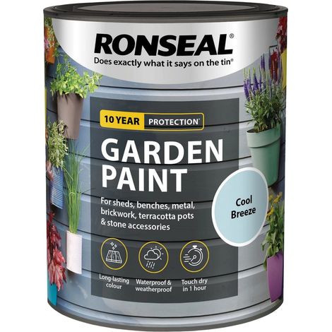 Ronseal Garden Paint Cool Breeze 750ml