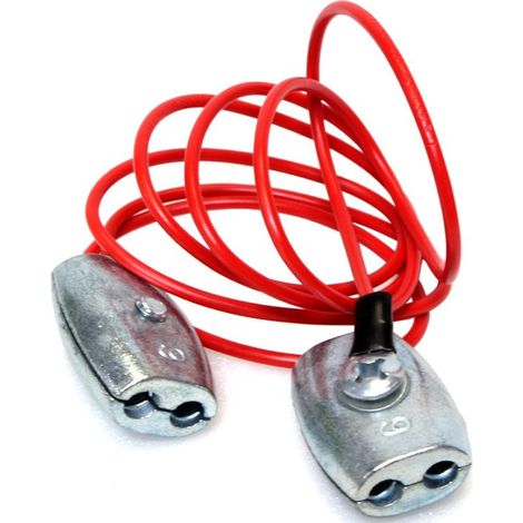 Connecteur de câble 6 cm avec câble et pinces