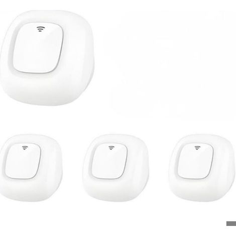 Répulsif Ultrason Anti Moustiques - Couverture 80 à 120 m² - Pour Intérieur - Lot de 4 (1/4)