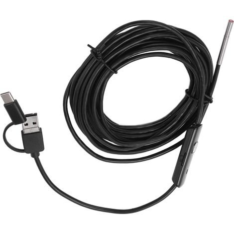 AN100‑3.9 3,9-mm-Endoskop-Inspektionskamera mit hoher Auflösung, LED-Boreskop für Pipelines, Mobiltelefone, für die Automobilindustrie, starrer Draht, 1 m / 3,3 Fuß (1/5)