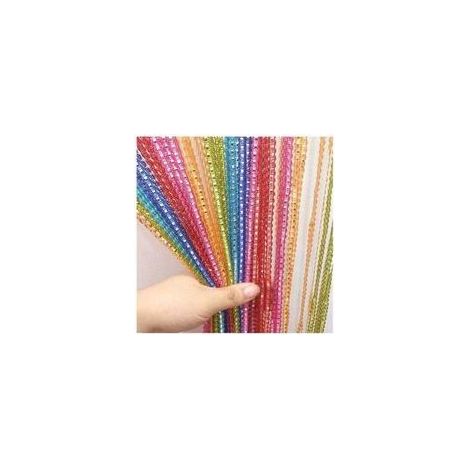 Chaînette pour moustiquaire de rideaux de porte ou panneaux de rideaux Crezuo (1/4)