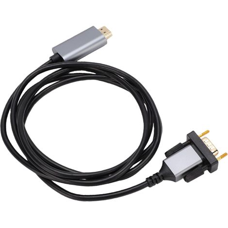 Meter langes VGA-Kabel, 1080p 60 Hz, Stecker auf Stecker, unidirektionales Kabel, ideal für Computer, Laptop, Desktop-PC, Projektor, Monitor und HDTV. (1/5)