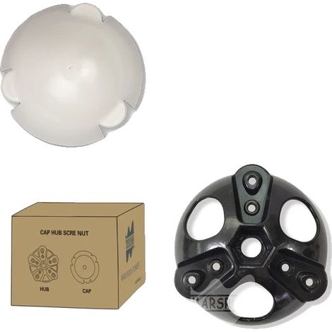 Capuchon de moyeu d'éolienne, compatible avec diverses pales, léger et durable, 3 Hub (1/2)