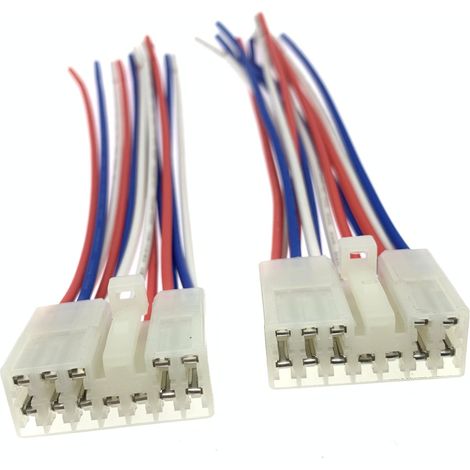 Compatible with the front left lift switch socket, the main control switch socket, and the Jinbei Grace wiring harness connector (1/5)