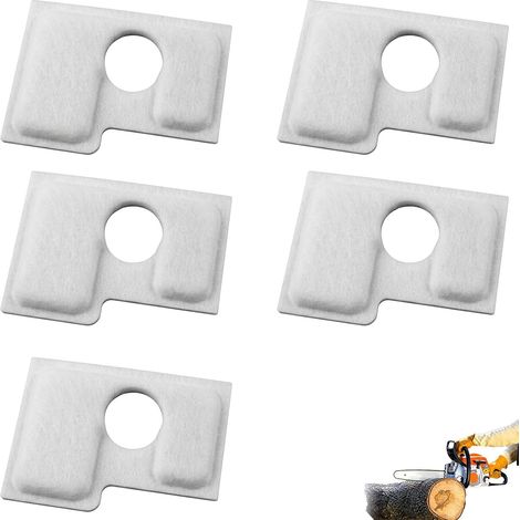 5 Pieces Chainsaw Air Filters for MS170 MS180 017 018, Double Layer, Spare Parts, Heat Chainsaw Replacement Accessories (1/5)