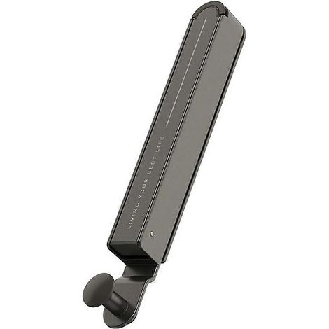 Zusammenklappbarer und einziehbarer Wäscheständer ohne Bohren, aus Aluminium in Luftfahrtqualität, für Balkon, Badezimmer, Innenräume und Fenster. (1/5)