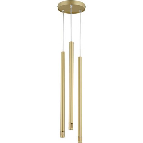 Lampada a sospensione moderna oro Sopel Laser 3xG9 Sigma (1/2)