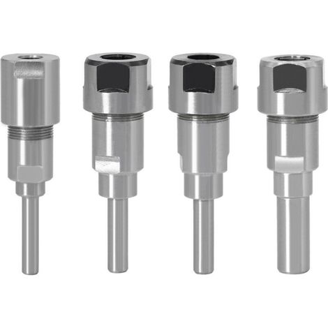 Jeffergarden Rallonge de mandrin pour fraise à queue de 6 mm pour machines à graver (convient au bois)