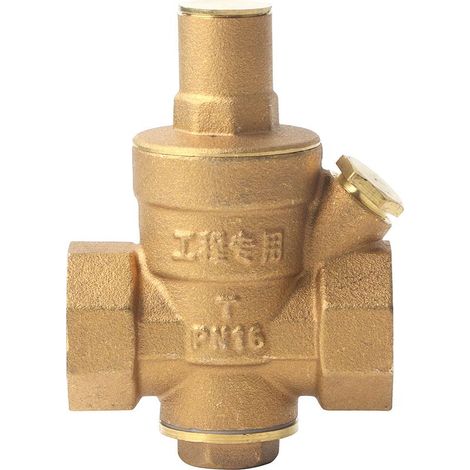 Régulateur de Pression d'Eau Ajustable - DN20 3/4", 1.6MPa, Vanne de Réglage (1/5)