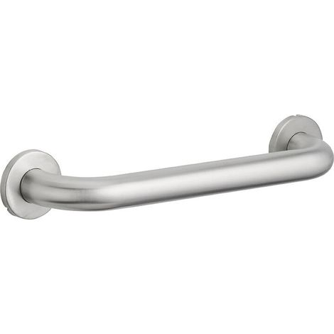 - Barre droite de maintien, inox 304, longueur 350mm, Ø32mm, finition inox brossé - (1/4)