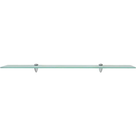 vidaXL Estante flotante de cristal 90x10 cm 8 mm (1/2)
