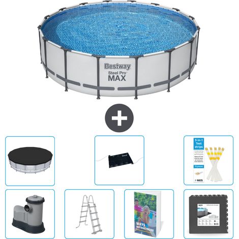 Bestway Steel Pro MAX Rund - 488x122 cm - 8-teilig S543