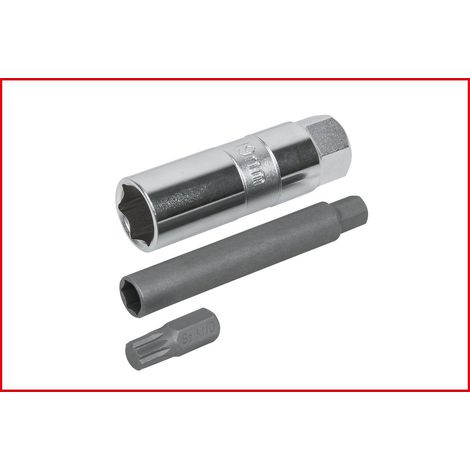 KS Tools 150.9460 Bussola innesto da 10 mm controsupporto esagonale Ammortizzatore, 10 mm (1/2)