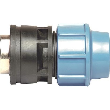 Vis de raccordement avec filetage femelle en laiton 20mm x 1/2 (1/2)