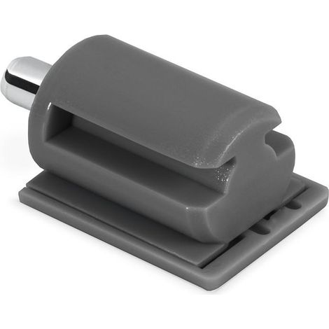 soporte estante embutir ceiko pivote ø3-ø5 acabado blanco, gris, antracita acabado antracita pivote ø3 (1/2)