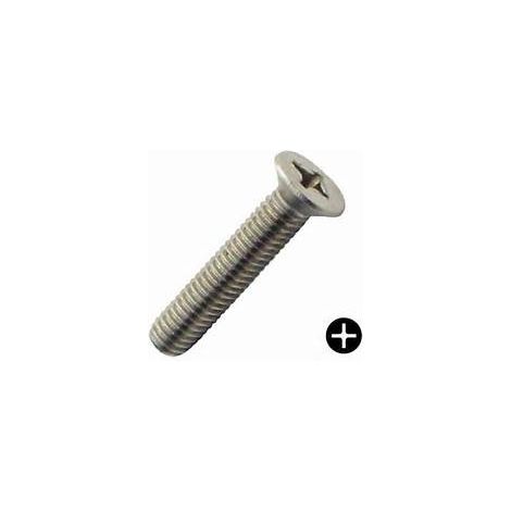 VIS À MÉTAUX TÊTE FRAISÉE ZINGUÉ 4.8 DIN 965 6X60 BOÎTE DE 200 - ULTIMA - 80606060 ULTIMA VISSER FIXER COLLER
