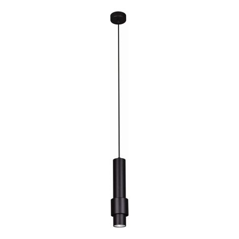 Suspension moderne tube noir GU10 Kaja Roto K-4544