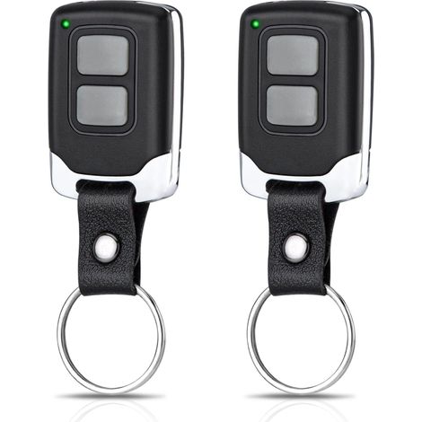 2 pièces Télécommande de Garage pour FAA FIX Compatible avec l'ouvre Porte de Garage433.92MHz