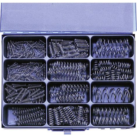 Assortimento molle a pressione modello pressure spring assortment norma DIN 1700