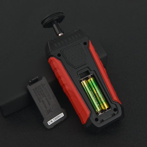 Tachymètre numérique TASI à contact, mini testeur de régime, écran LCD, portable, pour moteurs, roues, tours et construction automobile (1/5)
