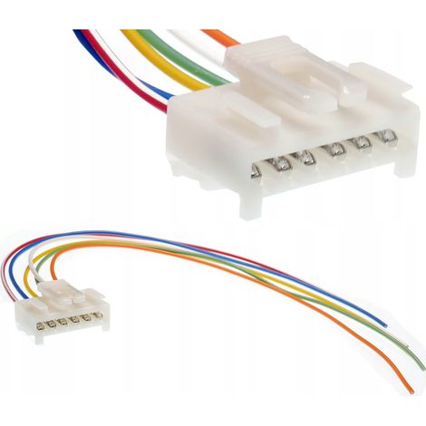 Conector luz trasera 6 pines Fiat Ducato Doblo Fiorino Citroen Jumper Nemo Peugeot Boxer Bipper 2006- (1/5)
