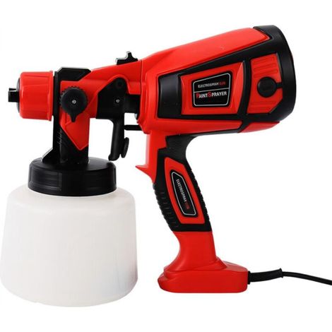 High-power electric paint spray gun, can be used to spray railings, floors, furniture, walls, etc. (1/5)
