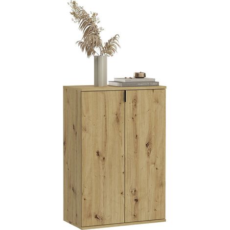 ProjektX Schuhschrank 2 Türen Eiche Dekor.