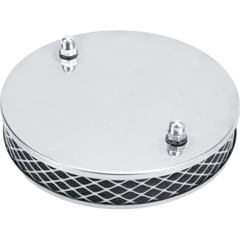 Filtre à air plat à haut débit chromé A102 pour carburateurs SU HS4 1½ pouce (1/5)
