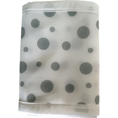 Lot de 2 barrière de lit, matériau respirant, longueur étendue, conception surélevée, pour chambre d'enfant (1/5)